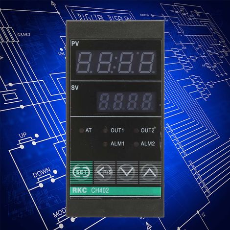 Régulateur de température numérique intelligent PID CH402 FK02-MAN-NN