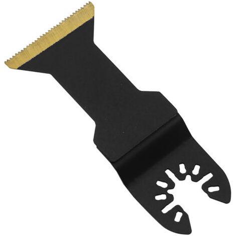 Titane Oscillant Multitool Lame pour bois, métal et matériau dur, 3-pack (1/4)