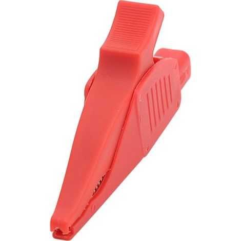 Pince de test électrique en laiton avec isolation de courant et revêtement PA, 4 mm/0,2 po, type de sécurité, pour batterie de voiture 32 A/1000 V. (1/5)