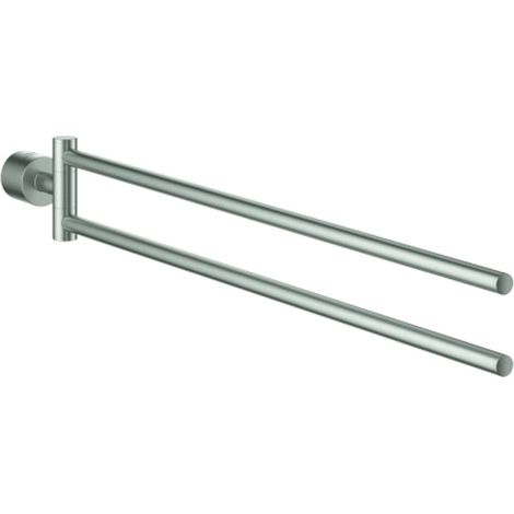 GROHE Porta asciugamani Atrio 40888 a 2 bracci supersteel, 40888DC0