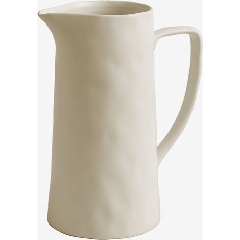 Sklum – Pichet en grès 1,8 L – Résistant aux chocs thermiques – Dimensions 24 cm x 20 cm x 13 cm – Pour boissons chaudes et froides
