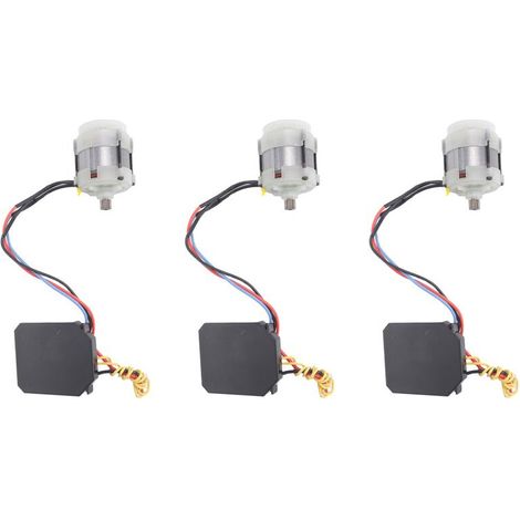 Adecuado para motores de motosierra 3X, motores sin escobillas, motosierras con batería de litio, 21 V, 14 dientes, modelo 550, adecuado para motosierras de 4 pulgadas/6 pulgadas/8 pulgadas.