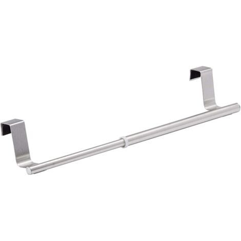 Porte-serviettes télescopique extensible en acier inoxydable mat-NANOTEH (1/5)