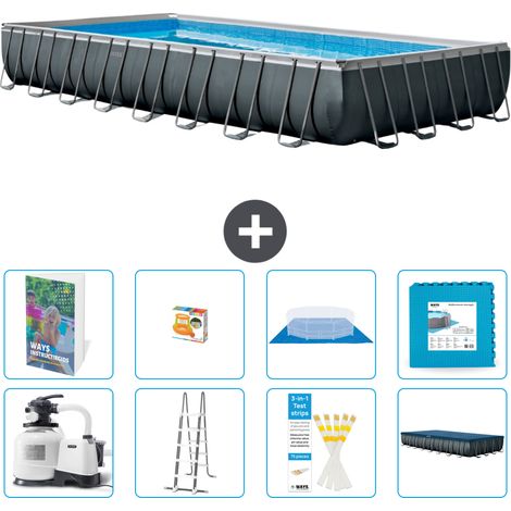 Ultra XTR Pool Rechteckig - 975x488x132 cm - 9-teilig S570