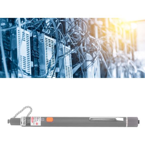 Stylo lumineux à fibre optique rouge AUA-G10, illuminateur à fibre optique de 10 km (1/5)