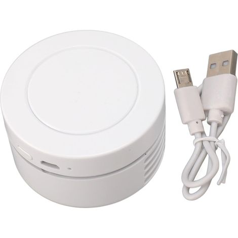 Mini portable clip-on fan – Wear it on your waist or hip, portable clip-on fan for the waist, 3 speeds, rechargeable (1/5)