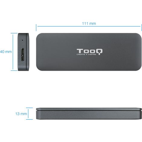 Contenitore esterno SSD M.2 NGFF USB (1/2)