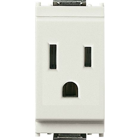 VIMAR - 16245.B 2P+T 15A USA+SASO Steckdose weiß