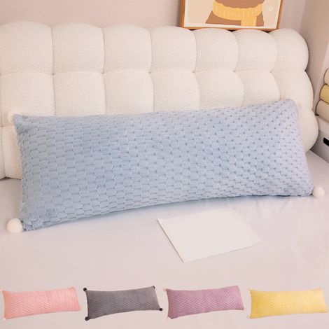 Oreiller Long - 120 x 40 cm - Rembourrage En Fibre Polyester - Pour Dormir Sur Le Côté Ou Le Dos - 1 Pièce (1/5)