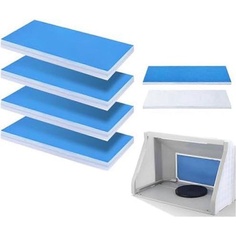 Filtre de cabine 4 pièces, ensemble de filtres de cabine, pour cabines-- (1/5)