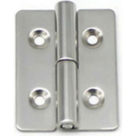 Charnière amovible en acier inoxydable pour porte d'armoire électrique, résistante à la corrosion, démontage facile et rapide de la porte (1/5)
