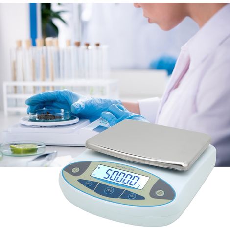 5000 g 0,01 g Digitalwaage Laborwaage Elektronische Waage Schmuckwaage 100-240 V (EU) (1/5)