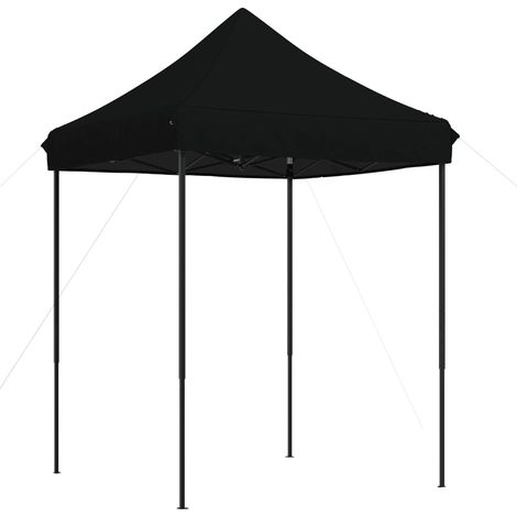 Carpa de Fiesta Negro 200 x 200 x 306 cm Tela Oxford vidaXL