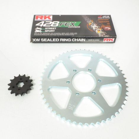 kit kette france equipement für motorrad yamaha 125 xt 1986 bis (1/4)
