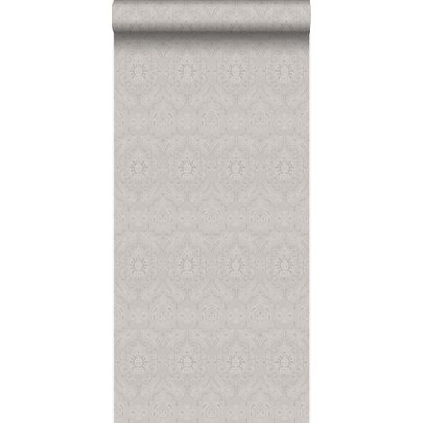 papier peint ornement taupe - Origin Wallcoverings (1/5)