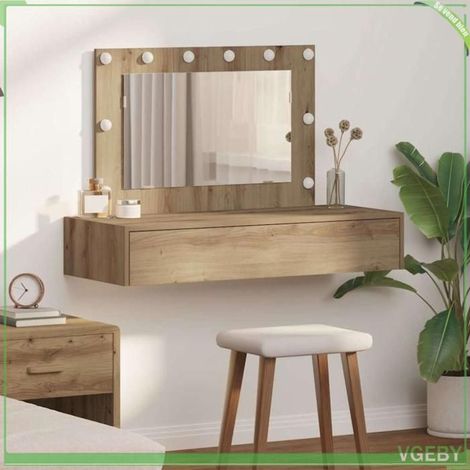 ABI Table de Toilette Marron 100 x 40 x 70 cm Bois d'ingénierie 7291712303142 (1/5)