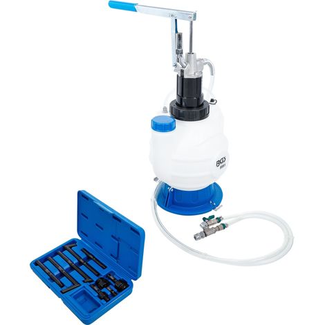 BGS  Dispositivo  de llenado  de aceite  de transmisión  con  bomba  manual  con  sistema  de retorno  con  8  adaptadores  7  l  -  9991 (1/4)