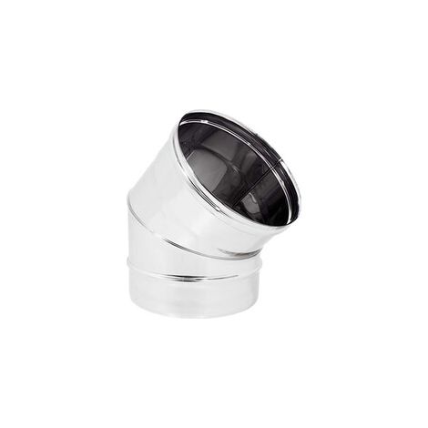 C CURVA INOX 45 D 20 CM