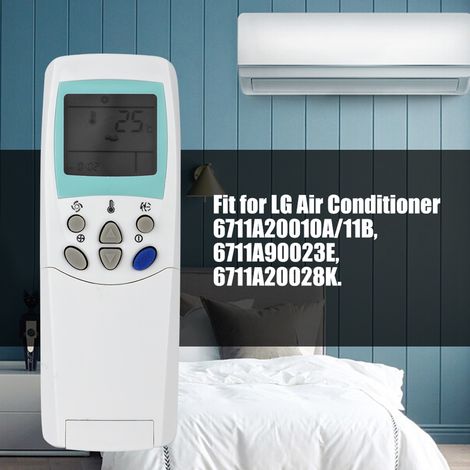 Télécommande de remplacement avec écran LCD ABS pour climatiseur LG 6711A20010A (1/5)