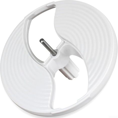 Support de disque de rechange pour accessoires de robot culinaire K650 K600 K700 K750 FP3010 – Support d'insertion sûr pour ranger les disques de coupe et l'acier – Matériau PP blanc (1/5)
