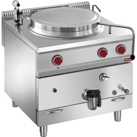 Marmite gaz cuve 100 lt chauffage indirect- Diamond (1/3)