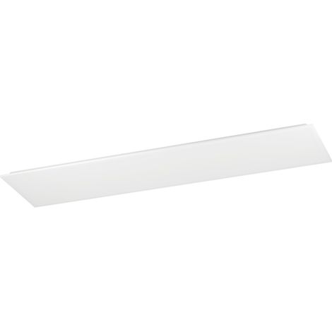 Plafoniera Contemporanea Moradillo Acciaio Bianco Plastica Led 33W 4300Lm Ip20