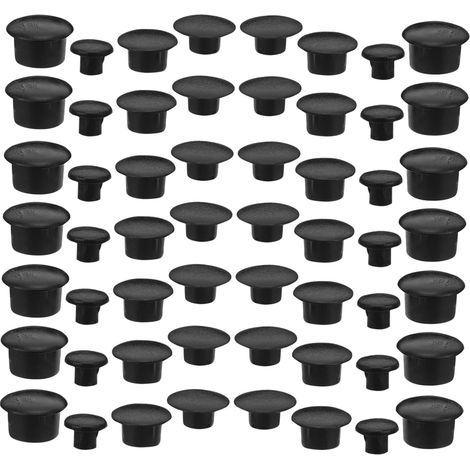 BESTYASH Bouchons ronds en plastique la décoration tailles 5/6/8/10 mm (1/5)