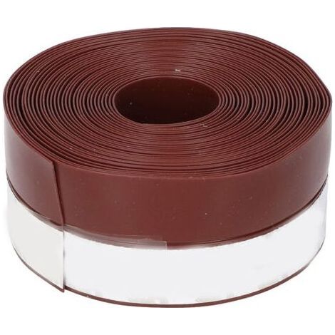 Bande D Etancheite - Silicone - Pour Porte Et Fenetre - 5 M X 35 Mm - Marron (1/5)