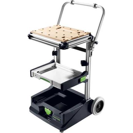 Festool – Servante d'atelier roulante 1000mm – 3 tiroirs – Charge maximale 300kg – Pour espaces confinés – Transforme le chantier en atelier (1/10)