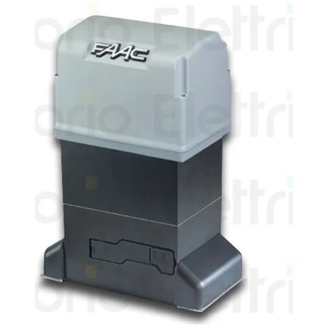 Moteur 844 r z12 230v avec pignon z12, aimants, cle deverrouillage, cache-vis - FAAC 109897 (1/3)