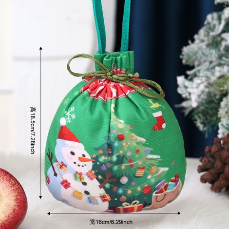 Christmas apple bags, gift bags, Christmas Eve apple packaging bags, candy gift bags, Christmas fruit