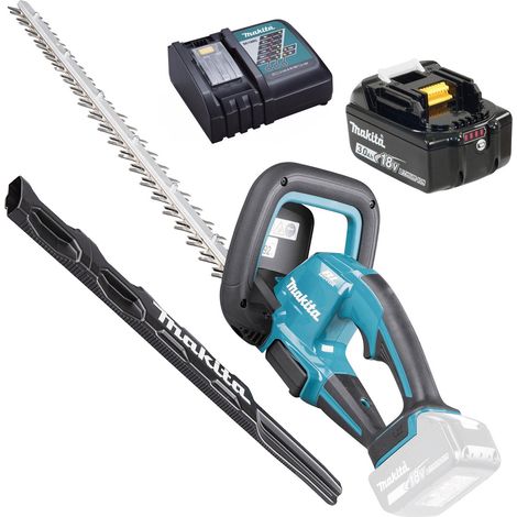 Makita DUH606Z 18V LXT BL Brushless Motor 60cm Hedge Trimmer 600mm 3ah Battery (1/5)