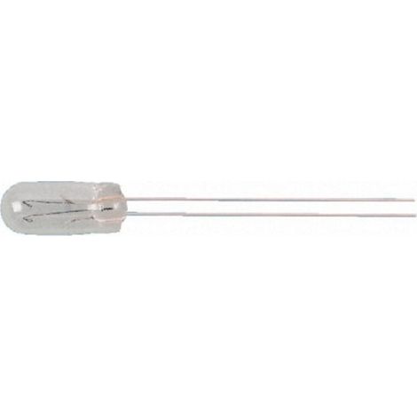 Lampadina a filamento 6v 0,5a Dimensione 3x6 Lp009 12.410/6/0.05