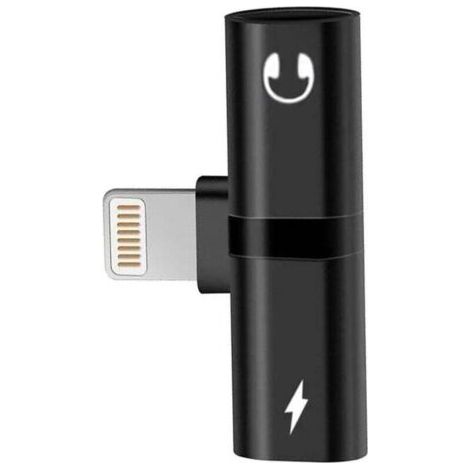Adattatore Lightning Splitter Lightning Convertitore di alimentazione audio Cavo di alimentazione Jack per cuffie Adattatore audio iPhone 6 7 8 X XR XS 11 12 13 Mini Pro Retro