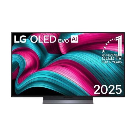 LG OLED TV OLED48C51LA, 122 cm, 4K, AI, Smart, Black EU Black