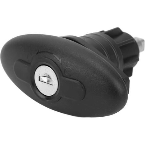 Serrure de porte de cabine de camping-car, verrou rotatif à compression en alliage de zinc et nylon de 30 mm pour caravane, yacht, camping-car (1/5)