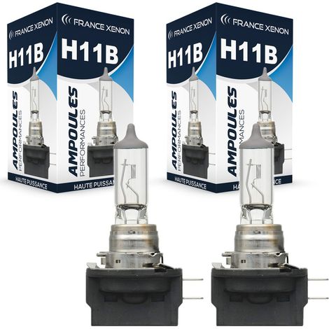 2 x Ampoules H11B 55W 12V Halogène ORIGINE - FRANCE-XENON (1/3)