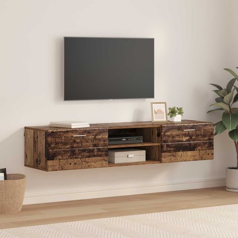 Teenpull – Holzschrank 150 x 39 x 30 cm Altholz Holzwerkstoff (1/5)
