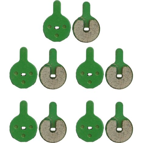 Jeffergarden Lot de 5 plaquettes de frein légères, silencieuses et résistantes à la décoloration, compatibles avec la trottinette électrique Kugoo G2 Pro. (1/5)