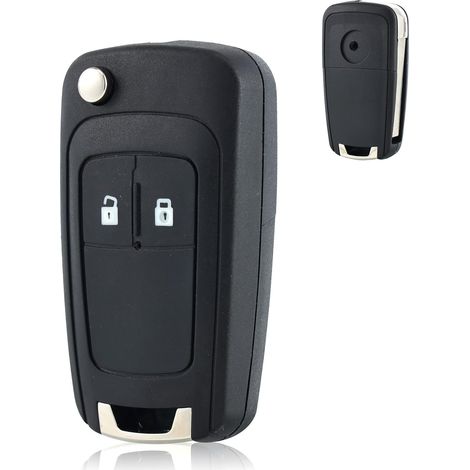 YMYNY Boutons Coque Clé Télécommande Plip Kompatibel für Opel Astra Insignia Meriva Zafira Mokka Orlando Aveo