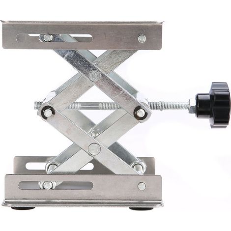 Support de levage pour toupie en acier inoxydable, plateforme élévatrice pour table de défonceuse, établi de menuiserie