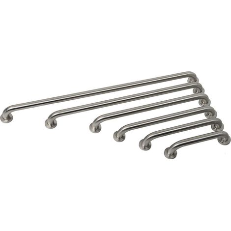 Edelstahl Haltegriff für Bad und Dusche Ø 25 mm 40 cm Edelstahl poliert Chrom (1/3)