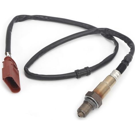 KIMISS Sauerstoffsensor 06A906262F, einfache Konstruktion, schnelle Reaktionszeit, präzise Messung. Gefertigt aus Eisenlegierung und ABS. Ersatzteil für 1,8-Liter-Motoren (2000–2006). Kompatibel mit f (1/5)