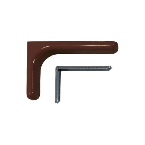 REGGIMENSOLE PER ARREDAMENTO MARRONI- - mm.120, spessore mm.10 - 2 pezzi