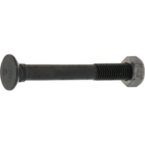 Boulon de charrue avec écrou M12x1,75 longueur 100 mm classe 10,9 DIN 608 pour charrue 12100810 (1/2)