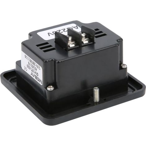 Voltmètre Numérique ac 220 V / 380 V, Mètre de Fréquence, Compteur de Tension de Montage Sur Panneau ac, Minuterie de Générateur à Usage Industriel(ac 220V) (1/5)