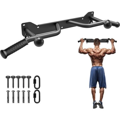 Wandmontierte Klimmzugstange mit mehreren Griffpositionen, bis 272 kg – Klimmzugstange – Krafttraining (1/5)