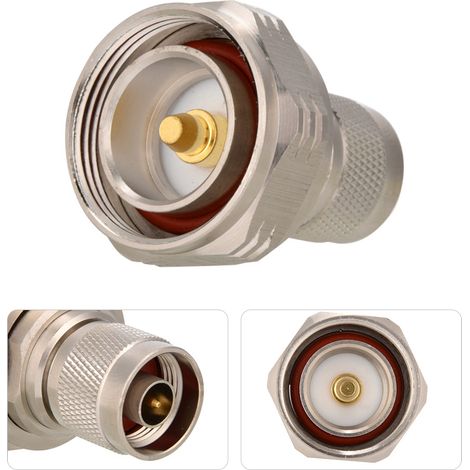 Adaptateur de prise DIN femelle vers prise N mâle RF (1/5)