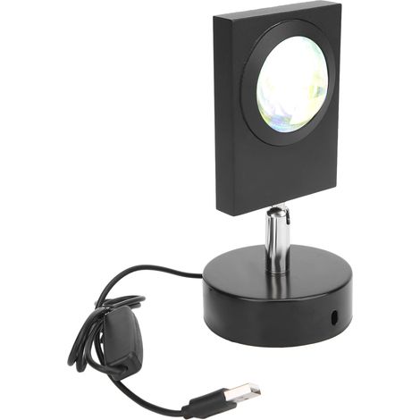 Lampe de projection coucher de soleil USB, lampe de bureau décorative, veilleuse pour chambre à coucher, décoration intérieure (1/5)