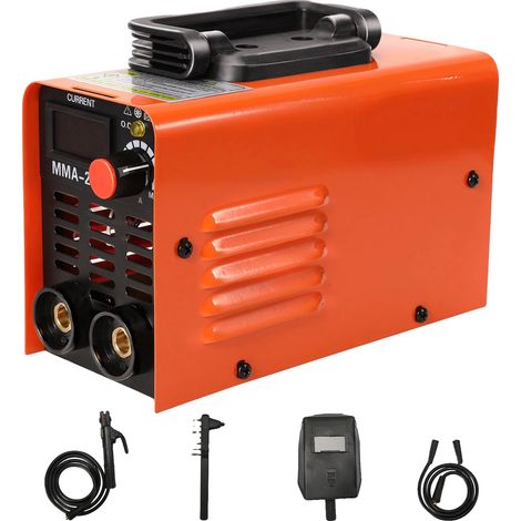 Máquina de soldar, corriente ajustable, detección de fallos integrada, enchufe EU-MMA-250 (1/2)